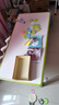 育才儿童桌椅花生桌可升降涂鸦幼儿园学习画画桌宝宝积木玩具游戏桌椅 果绿色长方桌120X60CM 配一椅 实拍图