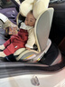 Heekin德国 儿童安全座椅汽车用0-4-12岁婴儿宝宝360度旋转ISOFIX硬接口 时尚灰(ISOFIX+360度旋转) 实拍图
