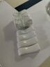 美厨（MAXCOOK）陶瓷筷架 放筷子架托 勺子公筷枕筷垫 酒店用家用10只装 MCPJ9404 实拍图
