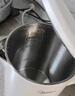 美的（Midea）电热水壶家用烧水壶年货泡茶0涂层食品级304不锈钢自动断电双层防烫全钢无缝1.5L大容量 MK-HJ1566 实拍图