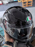 AGV K5S摩托车双镜片头盔机车跑盔男女骑行全盔四季通用安全帽3C BLACK XL（适合60-63头围） 实拍图