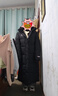 鸭鸭（YAYA）王一博同款冰壳系列户外极寒羽绒服男士新款长款情侣加厚女外套 青光黑色 3XL /190(建议195-215斤) 实拍图