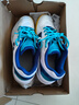 尤尼克斯（YONEX）羽毛球鞋yy入门级训练减震动力垫男女SHB101CR白/蓝 44码 实拍图