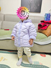 巴拉巴拉儿童羽绒服男童女童冬季外套摇粒绒两件套2025新款保暖上衣男女宝 实拍图