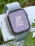 Apple/苹果 Watch Series 10 智能手表GPS款46毫米银色铝金属表壳青云色回环式运动表带MX243CH/B 实拍图