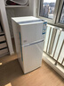 海尔（Haier）123L两门小冰箱二级能效黑金净化三档可调白色BCD-123GHTMZ0WV 实拍图