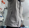 骆驼（CAMEL）三防冲锋衣户外登山服防风防水防污三合一运动外套 A9W214119AX冰晶灰色/黑色男女同 L 实拍图