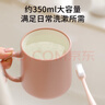 葆氏漱口杯刷牙杯子2个装情侣简约牙刷杯儿童便携洗漱杯缸旅行水杯 实拍图