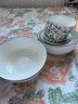 京东京造 餐具套装 乔迁之喜陶瓷家用陶瓷汤碗 禾风山田 面碗6英寸*2 实拍图