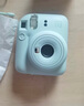 富士（FUJIFILM）instax 拍立得mini12一次成像相机 mini11升级款minise/41三寸相纸 新年礼物 年会奖品 情人节礼盒 Mini12 薄荷绿【京仓速发】 官方标配【不含相纸 实拍图