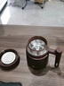 富光茶马仕紫砂内胆保温杯男士茶水分离水杯带手柄泡茶杯个人专用杯子 紫檀350ml-【保温封水+316茶隔】 实拍图
