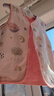 舒贝怡婴儿衣服儿童马甲两面穿背心宝宝坎肩上衣男女春秋马夹  粉色90CM 实拍图
