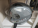 踏燕电动摩托车头盔男女士3C认证安全帽四季款电瓶车机车成人冬季头盔 K6银灰色 实拍图