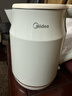 美的（Midea）电热水壶 2L大容量 1800W大功率速沸双层防烫 304食品级不锈钢无缝内胆烧水壶电水壶年货 SH20M119 实拍图