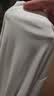 迪卡侬（DECATHLON）透气长袖t恤男运动休闲白色棉质秋上衣GYPML 白色(欧码偏大) L 实拍图