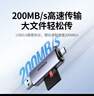 绿联USB/Type-C读卡器3.0高速 SD/TF多合一 适用电脑/手机/苹果17/16/iPad 支持相机无人机监控内存卡 实拍图