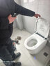 九牧（JOMOO）轻智能马桶一体机全自动冲水恒温座圈虹吸式一级水效坐便器 【升级旋风魔力泡】黑魔方免触SQ9650 400mm (390以上选择) 实拍图