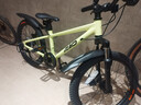 京东京造灵跃山地自行车京东自营6-10-12岁儿童自行车学生变速20寸青柠绿 实拍图