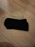 浪莎短丝袜女士天鹅绒春秋天中厚耐磨不易勾丝冬天中筒黑肉色短袜子 实拍图