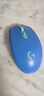 罗技（G）G304 LIGHTSPEED无线鼠标 游戏鼠标 轻质便携 鼠标宏 绝地求生FPS英雄联盟吃鸡 生日礼物 蓝色 实拍图