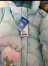 迷你巴拉（minibala）婴儿羽绒服冬季新款男女童加厚保暖洋气宝宝厚款保暖外套 炫彩蓝00388 【高标白鸭绒】 100 【充绒量70.4g】 实拍图