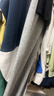 罗蒙儿童裤子男童冬款儿童运动裤束脚卫裤校裤女童校园裤子灰薄绒160 实拍图