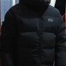 盖璞（GAP）男装秋季款logo宽松连帽泡芙羽绒服百搭简约外套791896 黑色 M (170/92A)亚洲尺码 【偏大，建议拍小一码】 实拍图