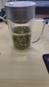 富光双层玻璃杯商务泡茶杯子大容量耐热办公水杯过滤带把银色320ml 实拍图