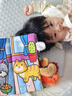 JOLLYBABY早教婴儿玩具0-6-18个月宝宝布书可咬撕立体可水洗冰川尾巴布书 实拍图