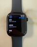 Apple/苹果 Watch Series 10 智能手表GPS款46毫米亮黑色铝金属表壳黑色运动型表带M/L MX273CH/B 实拍图