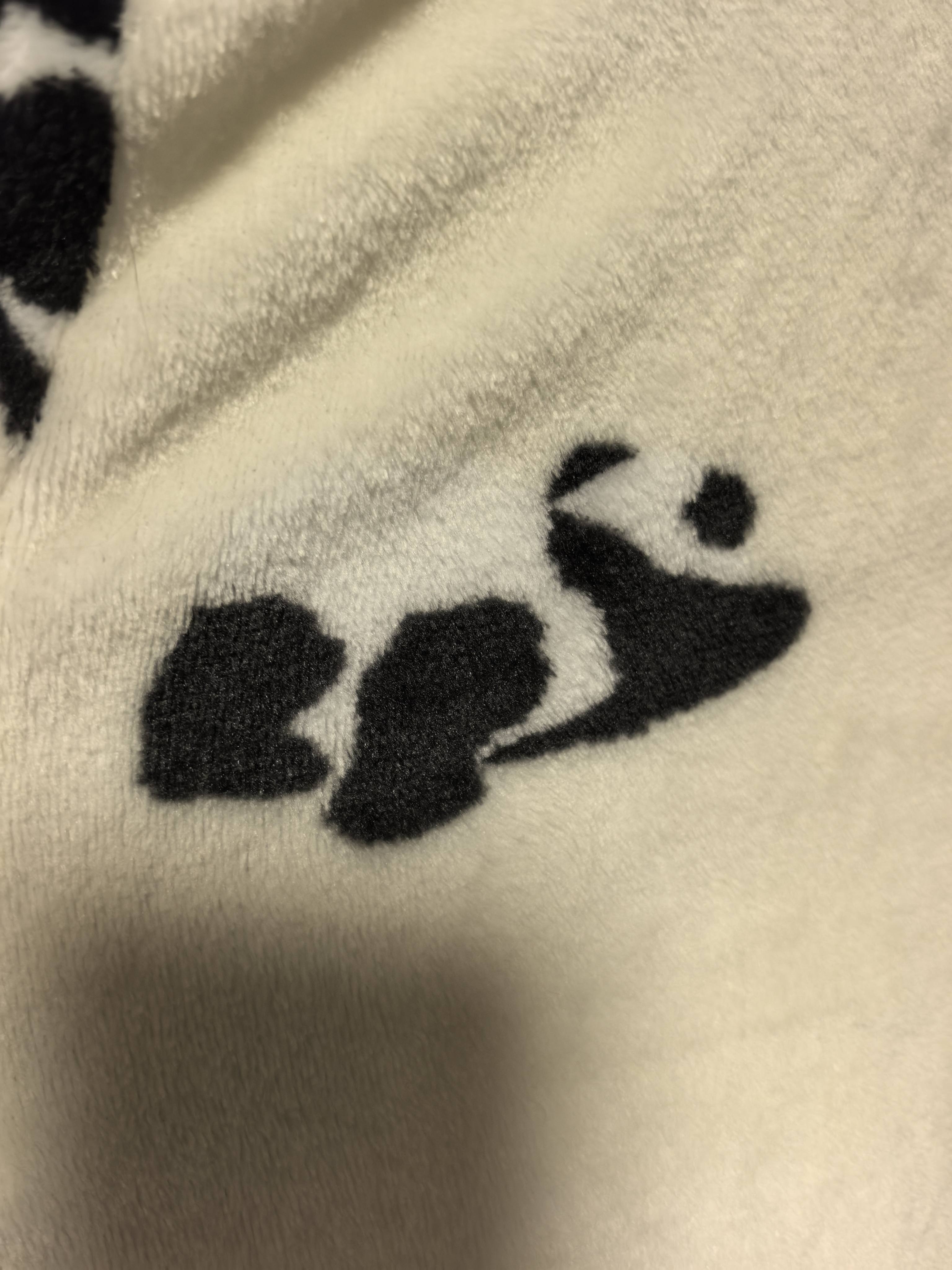 野兽派家居（tbh）熊猫嘭嘭法兰绒家居服套装可外穿秋冬长袖情侣睡衣礼物 熊猫嘭嘭法兰绒家居服 撅屁屁 L 实拍图