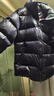 迪桑特（DESCENTE）迪桑特SKI STYLE系列HEAT NAVI男士短款亮面保暖羽绒服 BK-黑色 XL (180/100A) 实拍图