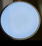新飞吸顶灯led卧室灯客厅三防灯厨房阳台圆形照明灯 【460*460mm】 56W 高亮超薄款 实拍图