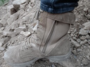 3515训练靴新式棕色作战靴户外沙漠靴反绒牛皮登山靴 四季单鞋款 42 实拍图