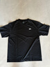 安踏（ANTA）快干棉 | 短袖T恤男女夏季圆领上衣情侣同款吸湿排汗宽松休闲短T 【经典logo】基础黑8103-3 XL 男180/女175 实拍图