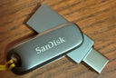 闪迪（SanDisk）128GB Type-C USB3.2 手机U盘 DDC4深空灰 读速400MB/s 自动备份 双接口优盘 手机笔记本电脑通用 实拍图