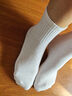 南极人6双袜子女士袜子100%纯棉10A抑菌防臭秋冬季中筒纯色高橡筋长筒袜 实拍图