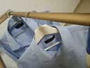 雅戈尔（YOUNGOR）【棉涤免烫】26新款衬衫舒适口袋长袖衬衫 浅蓝 42 实拍图