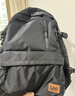 Lee潮流双肩包男高中大学生书包女休闲背包大容量旅行初中电脑包黑色 实拍图