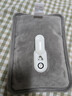 彩虹热水袋暖手宝充电暖宝宝暖水袋注水暖手袋热敷暖肚子暖脚 灰色 实拍图
