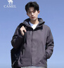 骆驼户外(CAMEL)冲锋衣男女防污防水三合一两件套冲锋衣男 A7W217127 实拍图