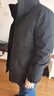 京东京造羽绒服男短款男士连帽滑雪服派克服外套男新衣送礼 黑色 L 实拍图