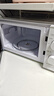 美的（Midea）变频家用微波炉  经典双旋钮 360°转盘加热  智能解冻 五档火力18L容量213B升级款（M13J） 实拍图