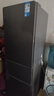 美的（Midea）220L三门冰箱灰色一级能效租房家用客厅宿舍小型冰箱三开门低耗省电低音运行MR-231T【国家补贴】 实拍图