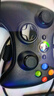 京盏游戏手柄XBOX360电脑pc steam通用有线无线蓝牙震动免驱线性扳机全新 360无线2.4G黑色-全新升级 实拍图