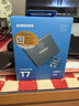 三星（SAMSUNG） 2TB Type-c USB 3.2 移动固态硬盘（PSSD） T7 灰色 NVMe传输速度1050MB/s 手机直连笔记本外接 实拍图