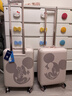 新秀丽（Samsonite）行李箱20英寸拉杆箱迪士尼米奇旅行箱包AF9米色登机密码箱 实拍图