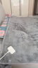 北极绒国标电热毯单人双人双控定时智能恒温安全家用长毛绒电褥子 北极绒电热毯智能五档定时 双温双控 200cm*180cm 实拍图
