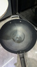爱仕达（ASD）炒锅干烧27天不坏同款铁锅无涂层炒菜锅不锈精铁锅34cm燃气专用 实拍图