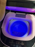 小鸭小黄鸭系列婴儿洗衣机烘干一体迷你高温煮洗全自动洗衣机宝宝儿童专用小型儿童带烘干 4.5KG粉【蓝光升级+10大程序】终生维修 波轮 【全自动洗脱一体】 实拍图